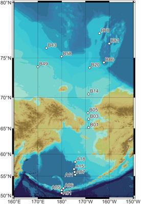 Patterns of summer ichthyoplankton distribution, including invasive species, in the Bering and Chukchi Seas